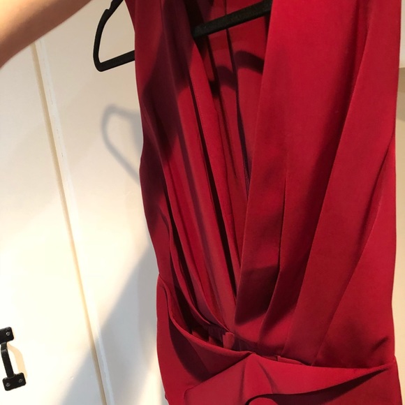 Brand New/never worn AQAQ jumpsuit w/ deep V front - Picture 2 of 5